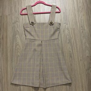 Zara Dresses - Zara Plaid Overall Dress Zara Dresses - Zara Plaid Overall Dress